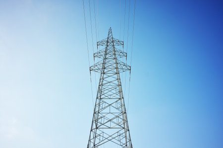 High voltage towers