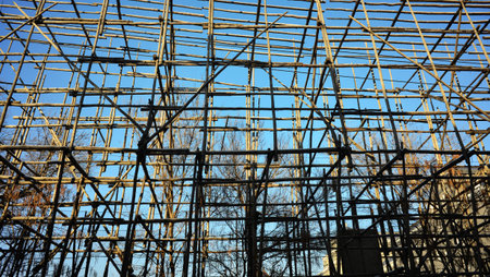 The construction site