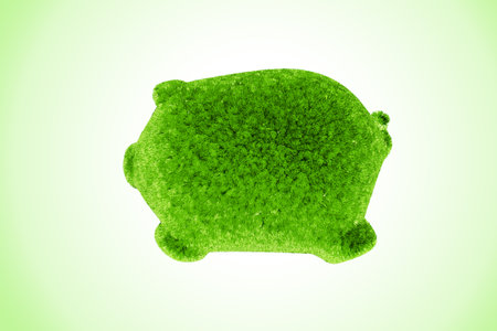 Green storage tankの写真素材