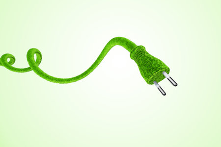 A winding wireの写真素材