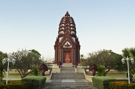 Shrine of the cityの写真素材