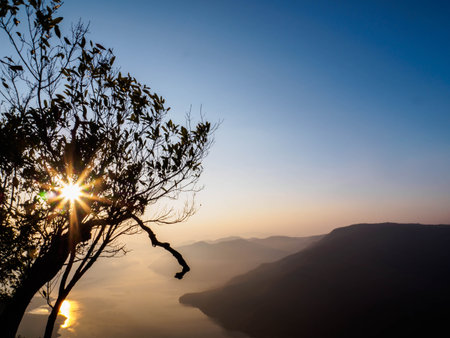 Mae Ping National Park in Lumphun province, Thailandの写真素材