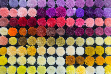 Polyester Colorfulの写真素材