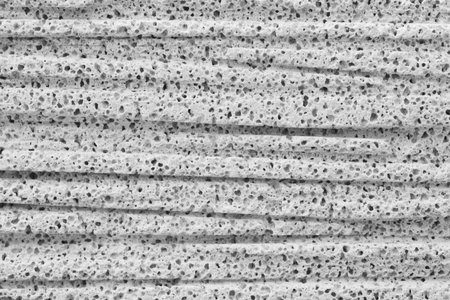 Texture and pattern of roughness of white concreteの写真素材