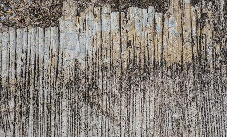 Texture surface cement material Concrete eroded from the environment for a long time.の写真素材