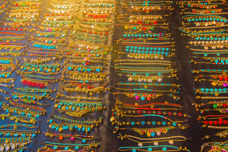 Beautiful jewelry Made from hand-colored stone and metal.