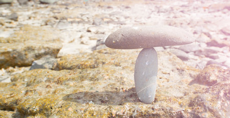 Stones and Balance Conceptsの写真素材