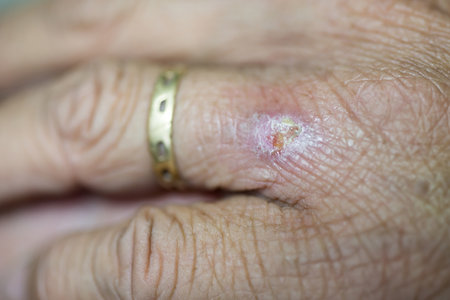 Problems of dry skin, wound, scabs