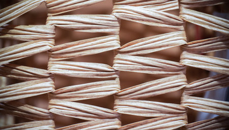 Handcrafted patterns that use raw materials from natural plants to create