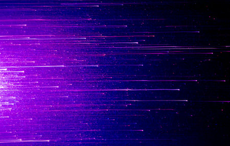 red light graphics Animated purple in lines on a dark black background.