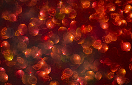 Background image of light circle in pastel red black tones.