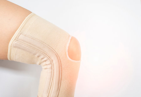 The muscle of the legs of the body show injuries.