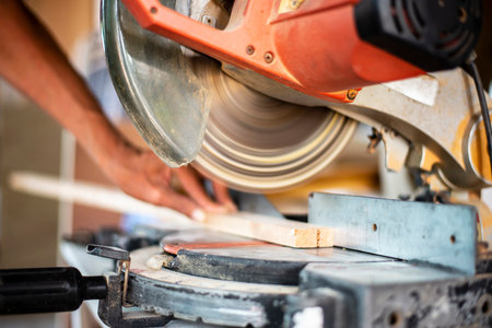Images of working with dangerous machineryの写真素材
