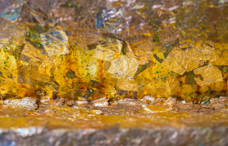 golden yellow texture created according to the cultural beliefs of the Asian region