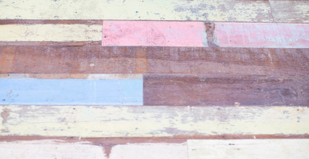 texture pattern old wooden floor pastel tonesの写真素材