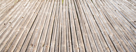The pattern of natural bamboo wood used to decorate.の写真素材