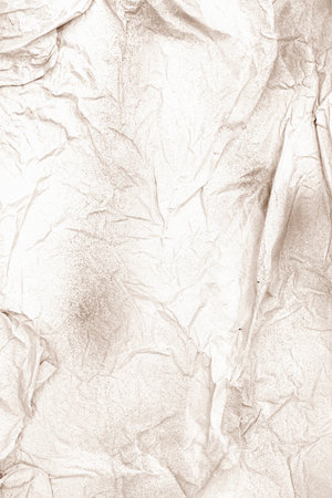 Old crumpled and rusty paper surface.の写真素材