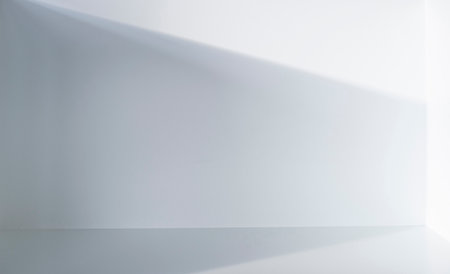 Area of light and shadow with empty spaceの写真素材