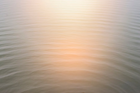 Light and colors on the water surface
