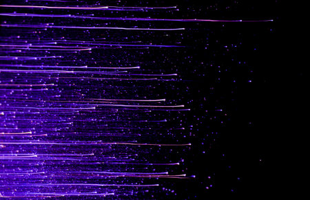 Pictures sparkling glitter, and moving bright colors.の写真素材