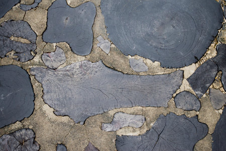 Old cracked concrete floor texture. Abstract background and texture for design.