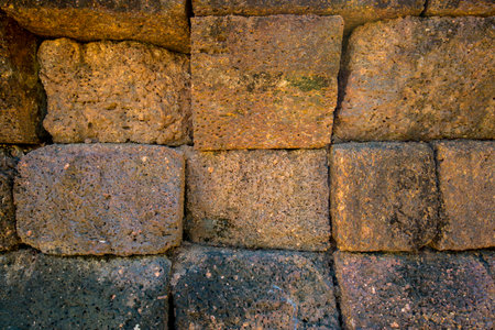 Background of brick wall texture,の写真素材