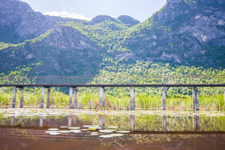 The view of the reservoir.