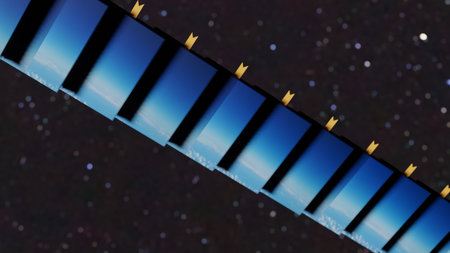 3d illustration of colorful booksの写真素材