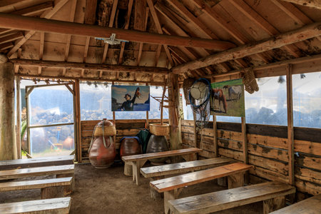 Folk Village in Jeju island, South Koreaのeditorial素材