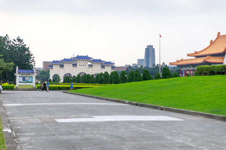 Chiang Kai Shek memorial hall, Famous monumentのeditorial素材