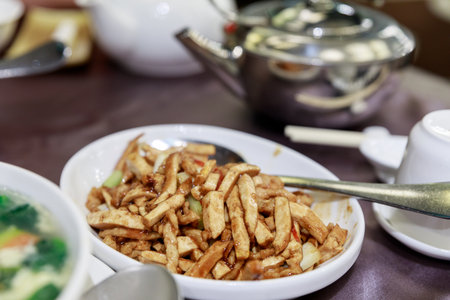 Taiwan local food - Tofuの写真素材