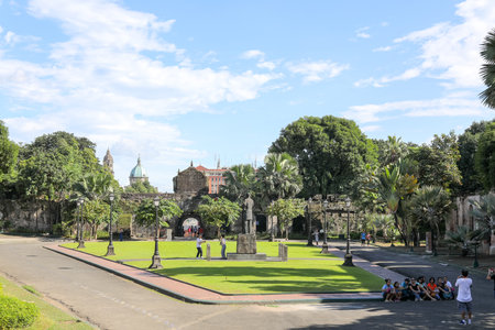 OCT 29, 2016 Fort Santiago at Intramuros in Metro Manila, Philippines - Landmarkのeditorial素材