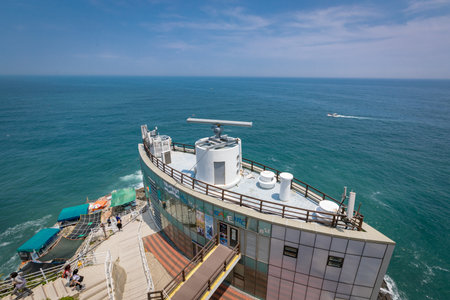 Jun 21, 2017 Sea view seen from Taejongdae lighthouse, Busan, South Korea