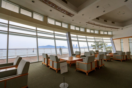 Jun 21, 2017 Inside of The Nurimaru APEC is located on Dongbaekseom island in Busan, South Koreaのeditorial素材