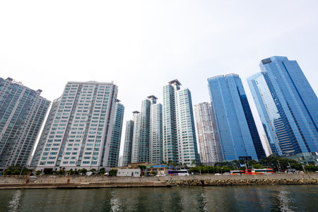 Jun 21, 2017 Marine city seen from the bay 101 in Haeundae-gu, Busan, South Korea