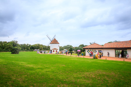 Ecoland, a famous theme park on oct 5, 2017 in Jeju island, South Koreaのeditorial素材