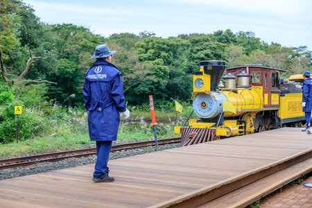 Ecoland, a famous theme park on oct 5, 2017 in Jeju island, South Korea
