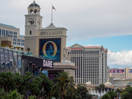 Las Vegas, Nevada - May 28, 2018 : Bellagio hotel and casino in Las Vegas Stripのeditorial素材