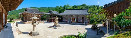 Yangsan, South Korea - Aug 2, 2018 : Tongdosa temple in Yangsan Cityのeditorial素材