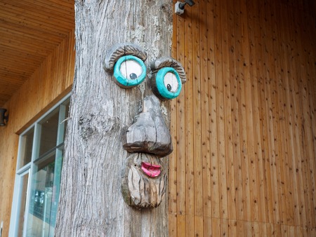 Daegu, South Korea - Aug 19, 2018 : Hillcrest (Hub Hills), Eco theme park featuring gardens, kids' rides & an adventure area with zip-lining & rock-climbing.のeditorial素材