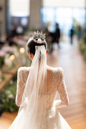 wedding dress, wedding rings, wedding bouquet - Happy wedding photographyの写真素材