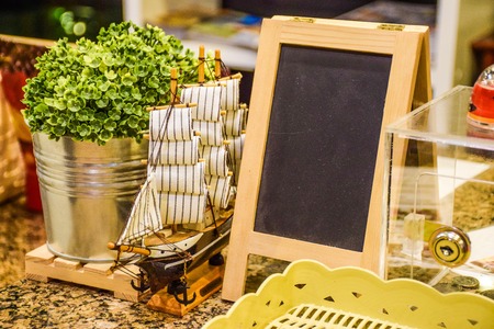 blank chalkboard