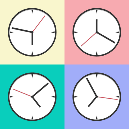 Clockのイラスト素材