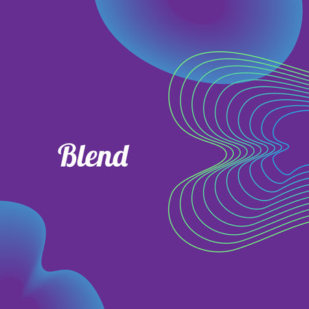 Abstract background with wavy linesのイラスト素材