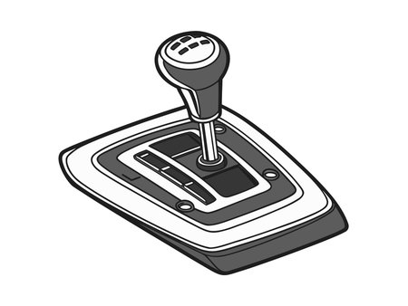Vector illustration of gearbox icon. Graphic of gearbox vector icon for stock.のイラスト素材
