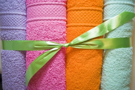 Colorful Towelsの写真素材
