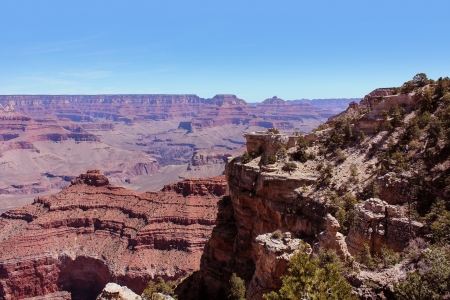Grand Canyon National Park South Rim in Arizonaの写真素材