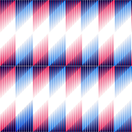 Bright red and blue triangles seamless patternのイラスト素材