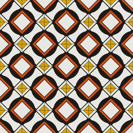 Art deco elements patternのイラスト素材