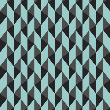 Chevron seamless pattern with rhombus and trianglesのイラスト素材